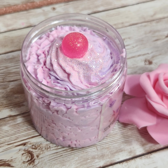 Cotton Candy Whipped Foaming Sugar Scrub. Exfoliating Body Wash & … - Picture 5 of 7